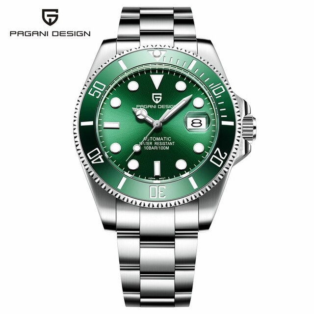 2019 PAGANI DESIGN Brand Automatic Mechanical Mens Watch Sports100M Waterproof Sport Male Sapphire Wrist Watch Relogio Masculino