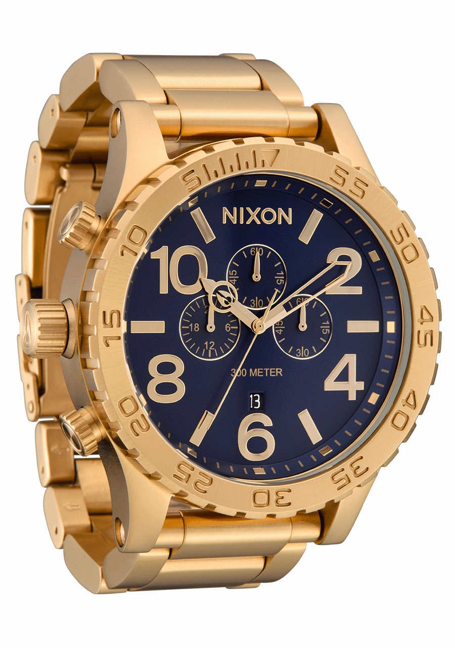 51-30 Chrono - Gold / Blue Sunray / Gold