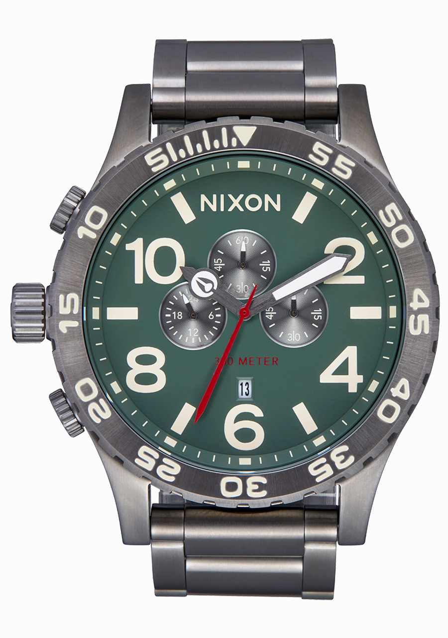 51-30 Chrono - Light Gunmetal / Dk Forest