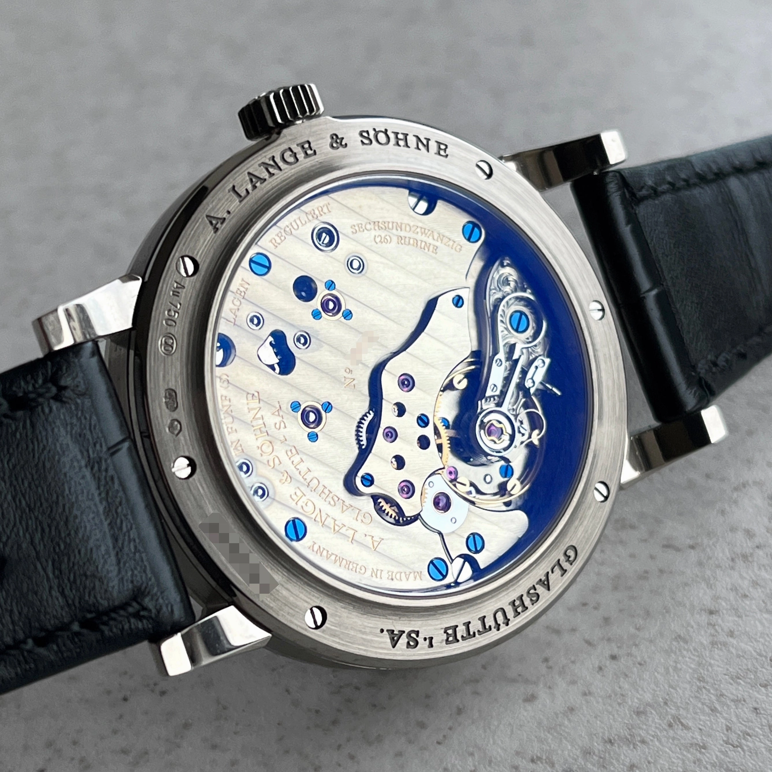 A. Lange & Sohne Richard Lange Exclusive Boutique Edition, White Gold