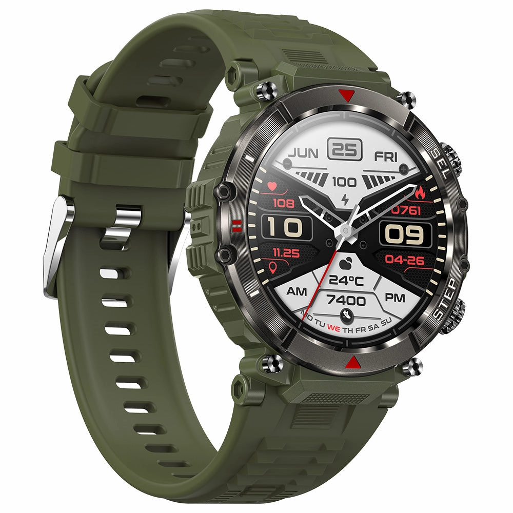 Active Pro Call  XL Connect Smart Watch with 3 Band Options Grey
