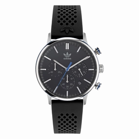 Adidas Code One Chronograph Black Dial Watch AOSY22016