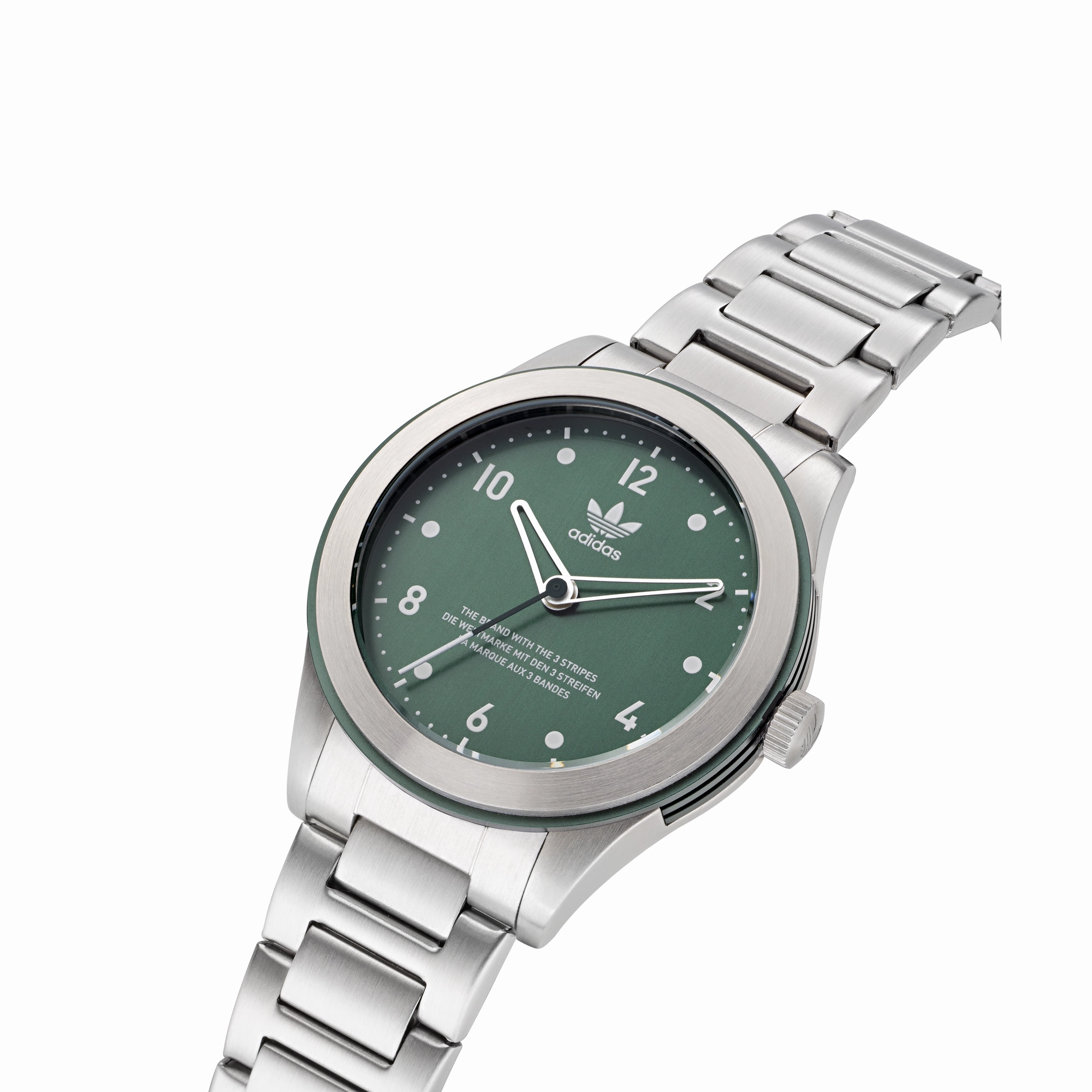 Adidas Code Three 40mm Green Dial Watch AOSY22520