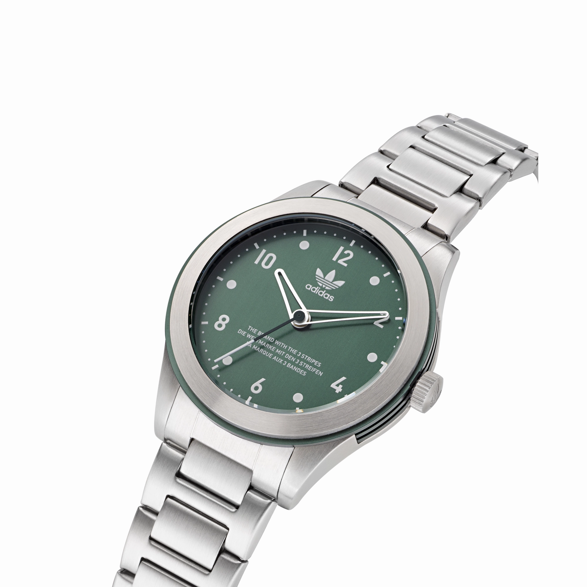 Adidas Code Three 40mm Green Dial Watch AOSY22520