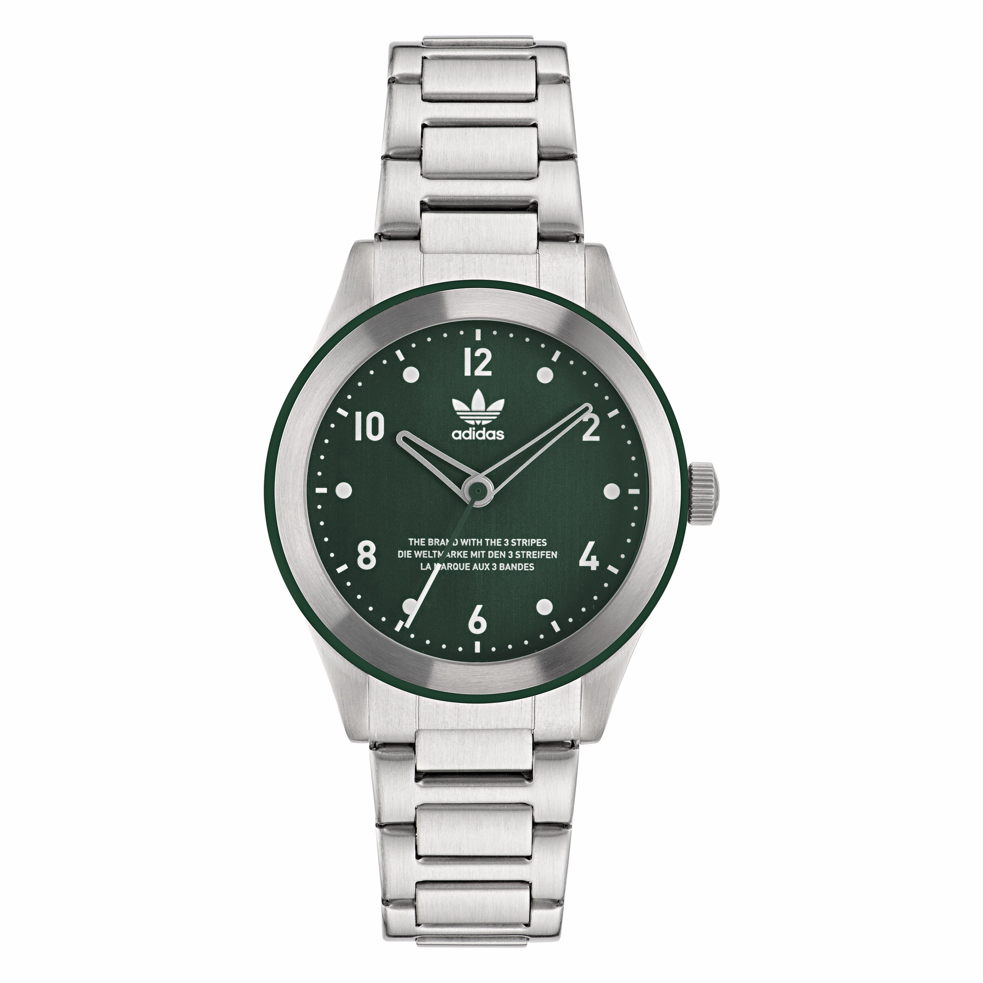 Adidas Code Three 40mm Green Dial Watch AOSY22520