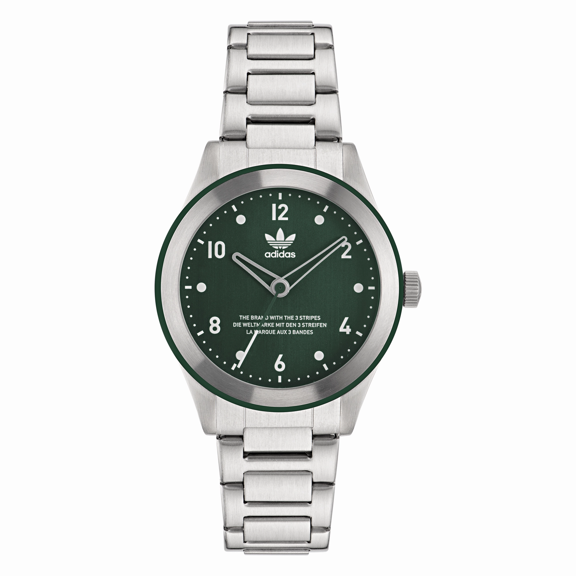 Adidas Code Three 40mm Green Dial Watch AOSY22520