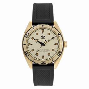 Adidas Edition Two 42mm Gold Dial Watch AOFH22002