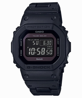 Advanced G-Shock 5600 Men's Watch with Bluetooth Connectivity and Tough Solar Power GWB5600BC-1B