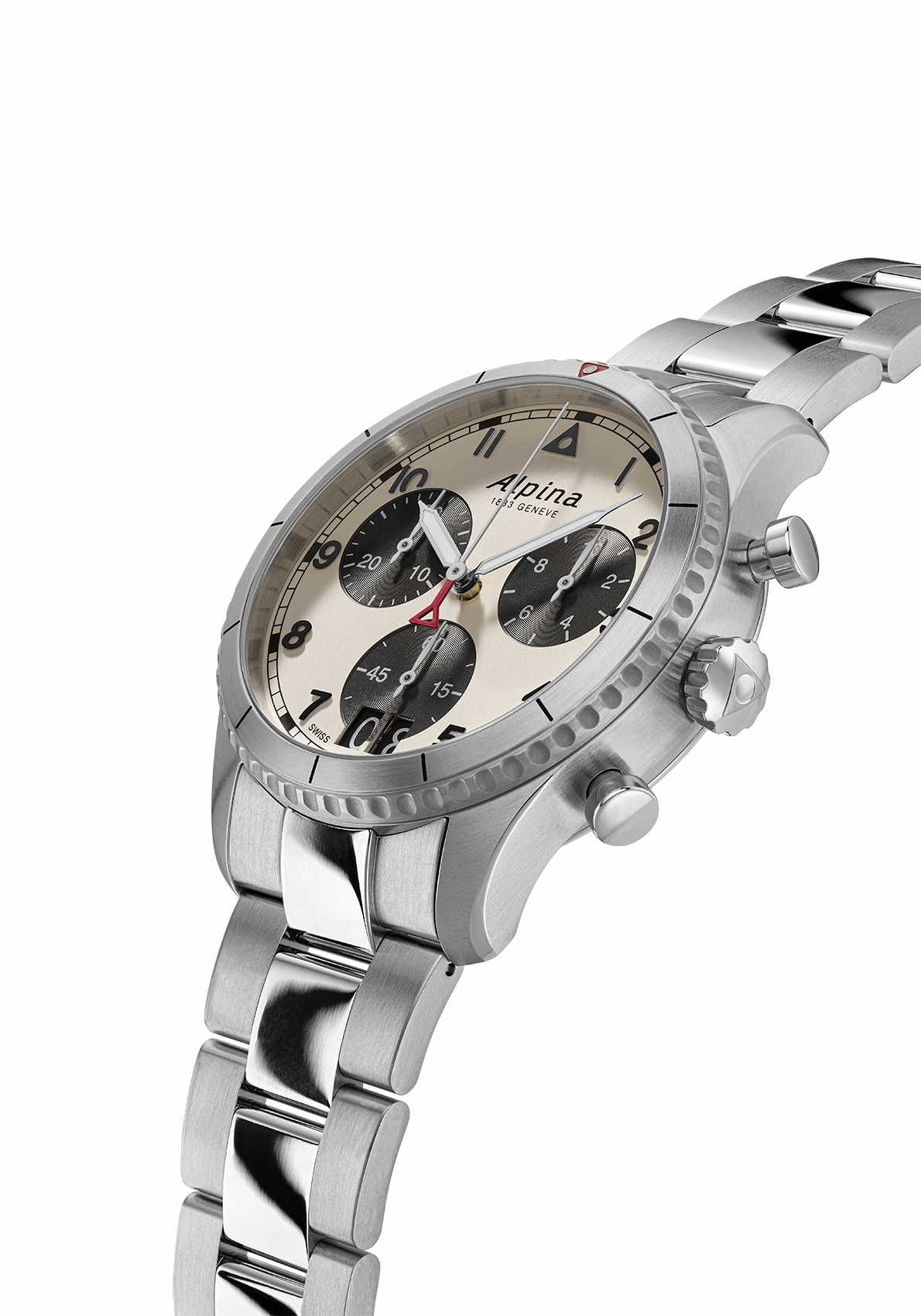 Alpina Startimer Pilot Quartz Chronograph Big Date AL-372WB4S26B