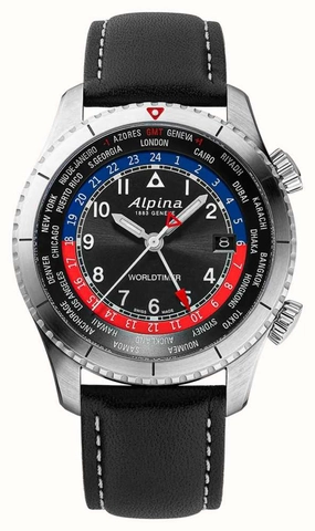 Alpina Startimer Pilot Quartz Worldtimer AL-255BRB4S26