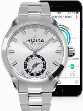 Alpina Watch Horological Smartwatch Motion X Quartz