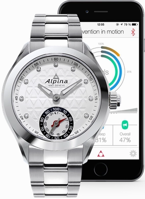 Alpina Watch Horological Smartwatch Motion X Quartz
