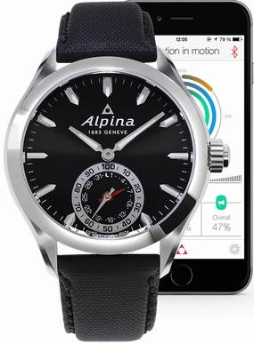 Alpina Watch Horological Smartwatch Motion X Quartz