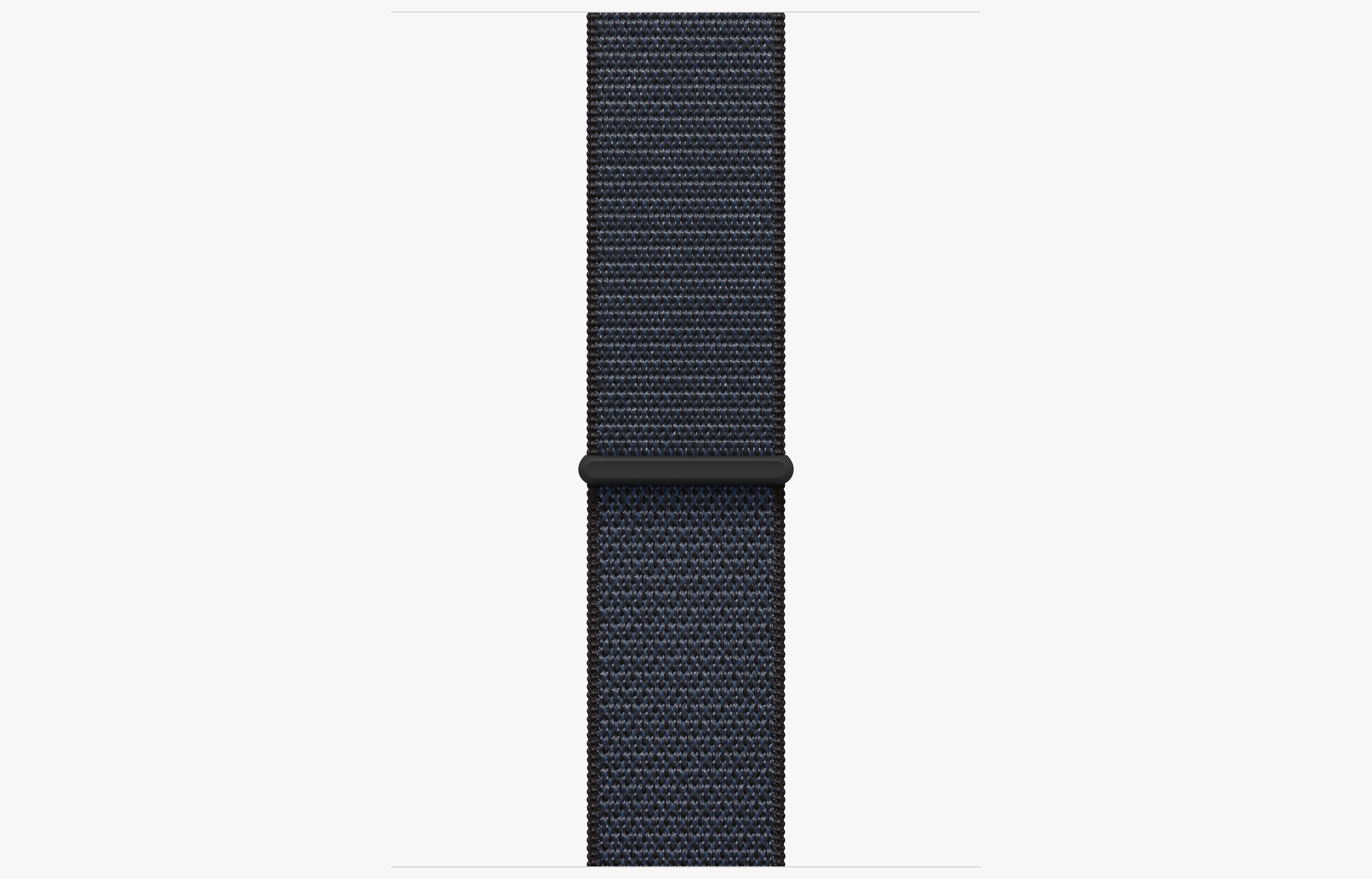 Apple Watch Series 10 GPS 46Mm Jet Black Aluminium Case, Ink Sport Loop
