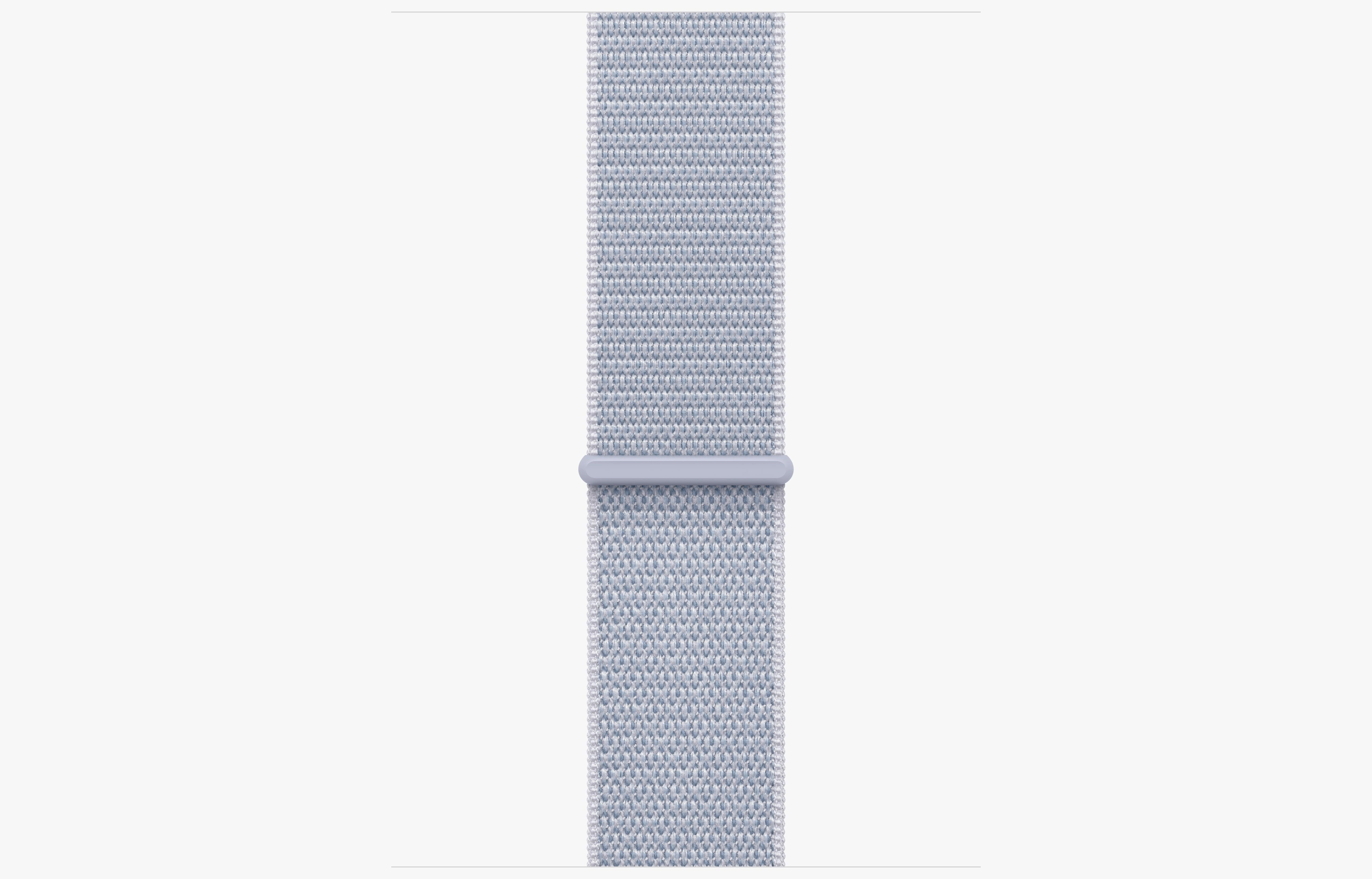 Apple Watch Series 10 GPS 46Mm Silver Aluminium Case, Blue Cloud Sport Loop
