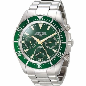 Armitron Men's Multi-Function Bracelet Watch 20/5351GNSV
