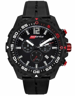 ArmourLite IsoBrite T100 Chronograph Series - Polycarbonate Case - Rubber Strap