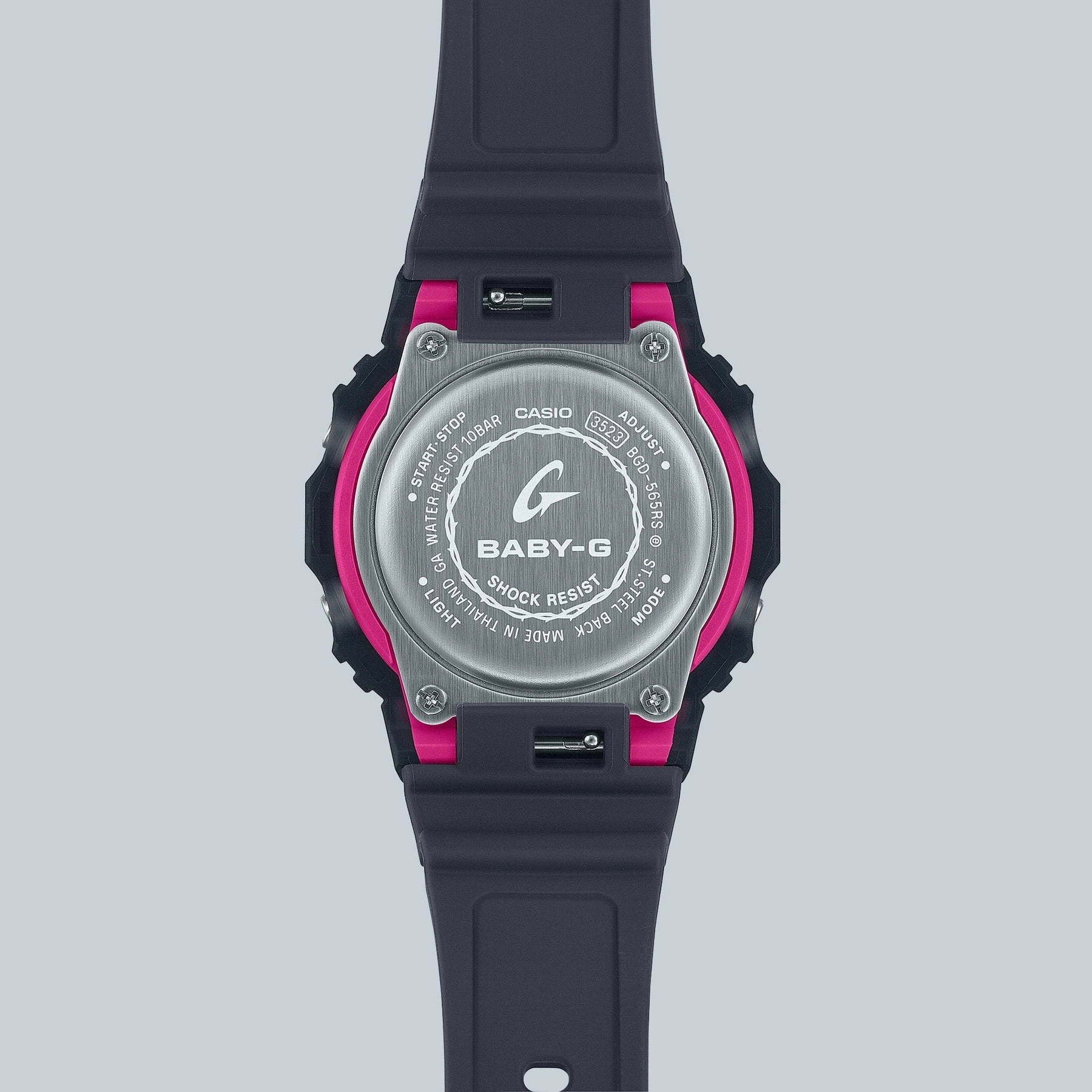 Baby G BGD-565 Series Black Resin Band Watch BGD565RS-8D