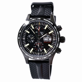 Ball Men's Watch - Fireman Storm Chaser DLC Glow Black Dial Strap | CM2192C-P2-BK