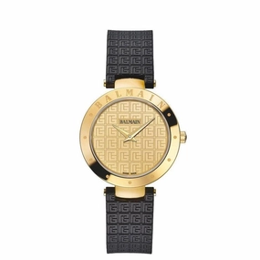 Balmain Balmainia Bijou Gold, Rubber Watch B42503227