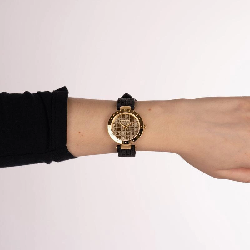 Balmain Balmainia Bijou Gold, Rubber Watch B42503227