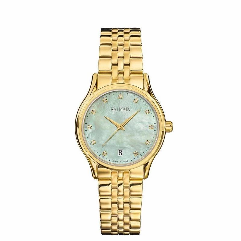 Balmain Beleganza Diamonds Gold Watch B83503376