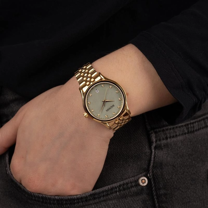 Balmain Beleganza Diamonds Gold Watch B83503376