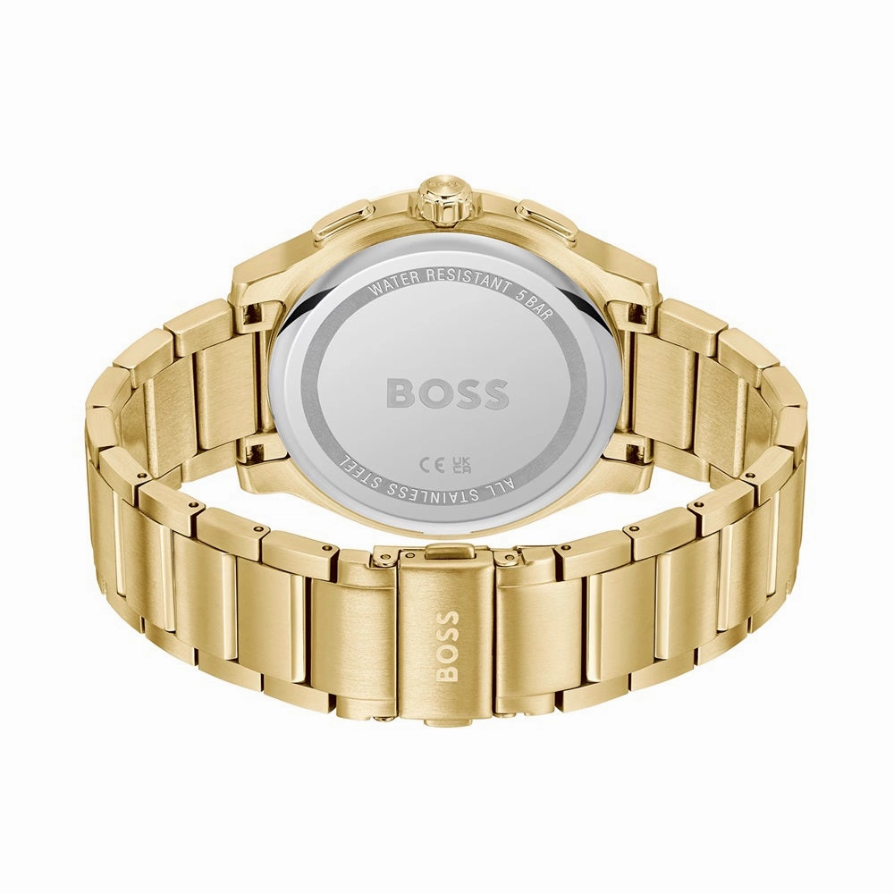 Boss Watches Peak 2.0 Gold Plated Mens Watch 1514190