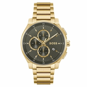Boss Watches Peak 2.0 Gold Plated Mens Watch 1514190