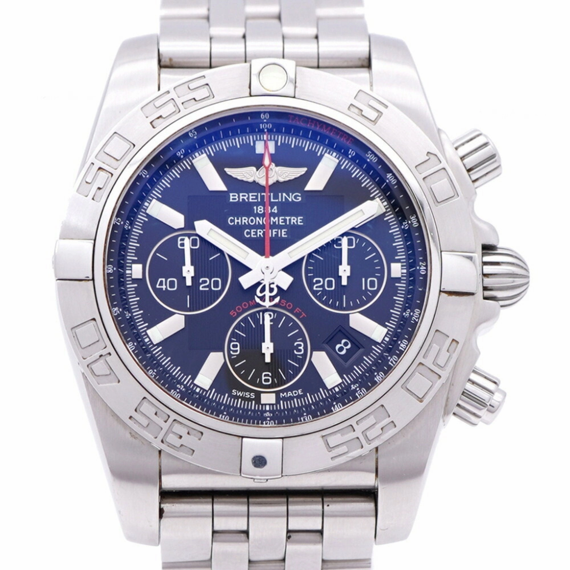 Breitling Stainless Steel Wristwatch (Pre-Owned)