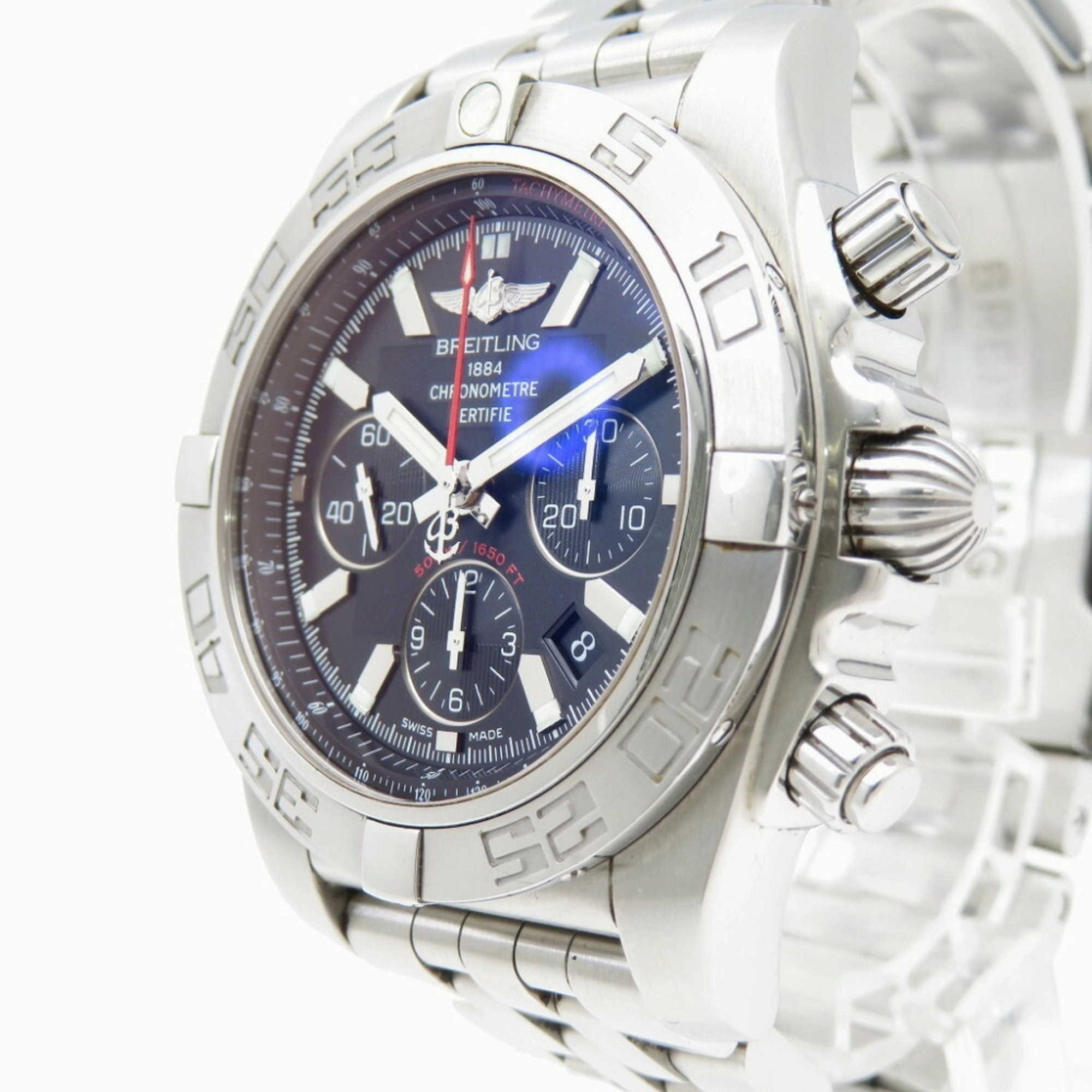 Breitling Stainless Steel Wristwatch (Pre-Owned)