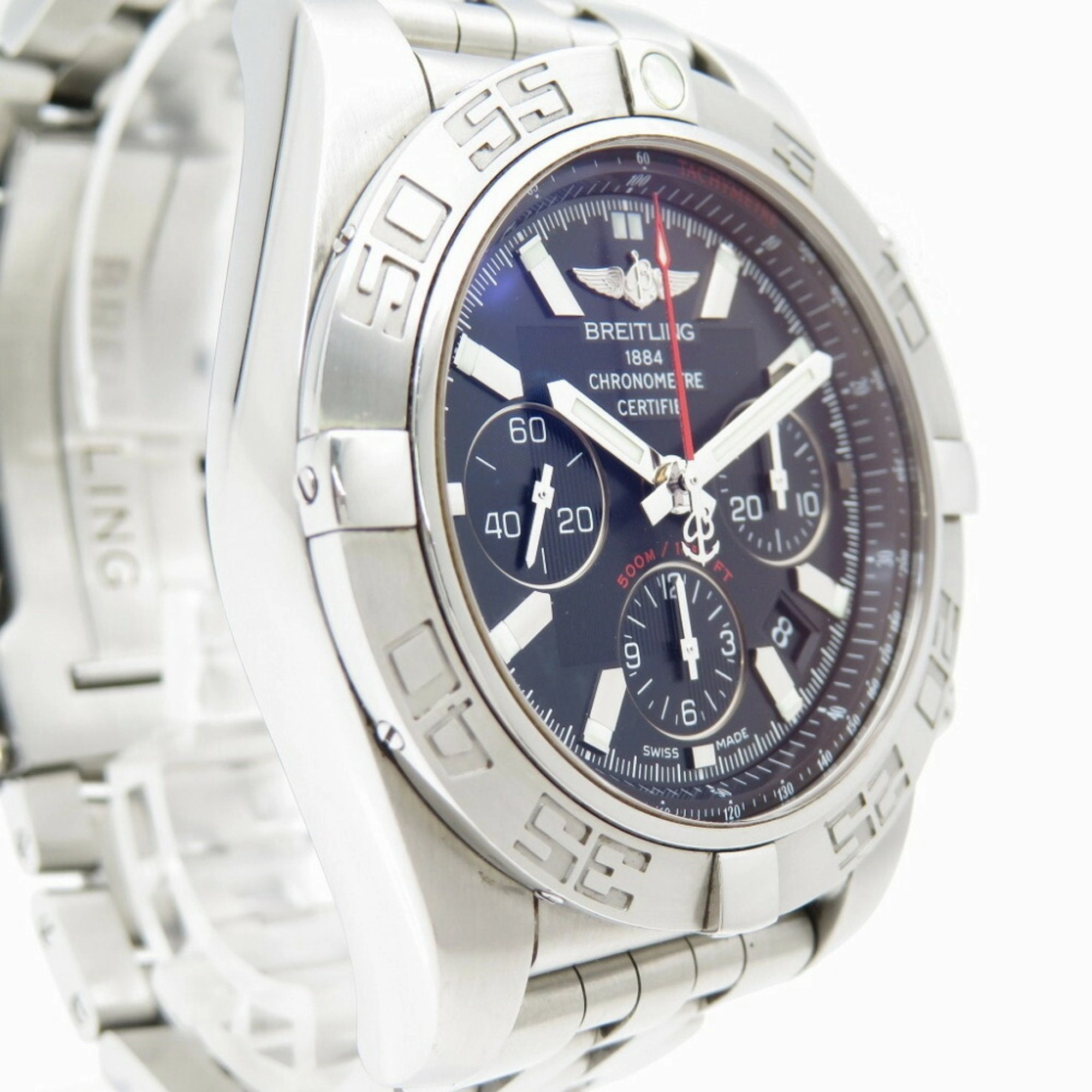 Breitling Stainless Steel Wristwatch (Pre-Owned)