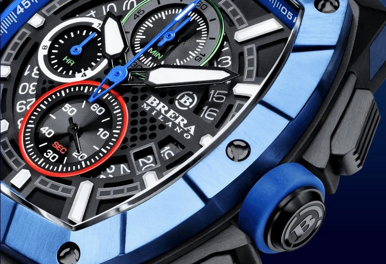 Brera Milano SUPERSPORTIVO TN Chronograph Men's Watch BMSSTNQC4103