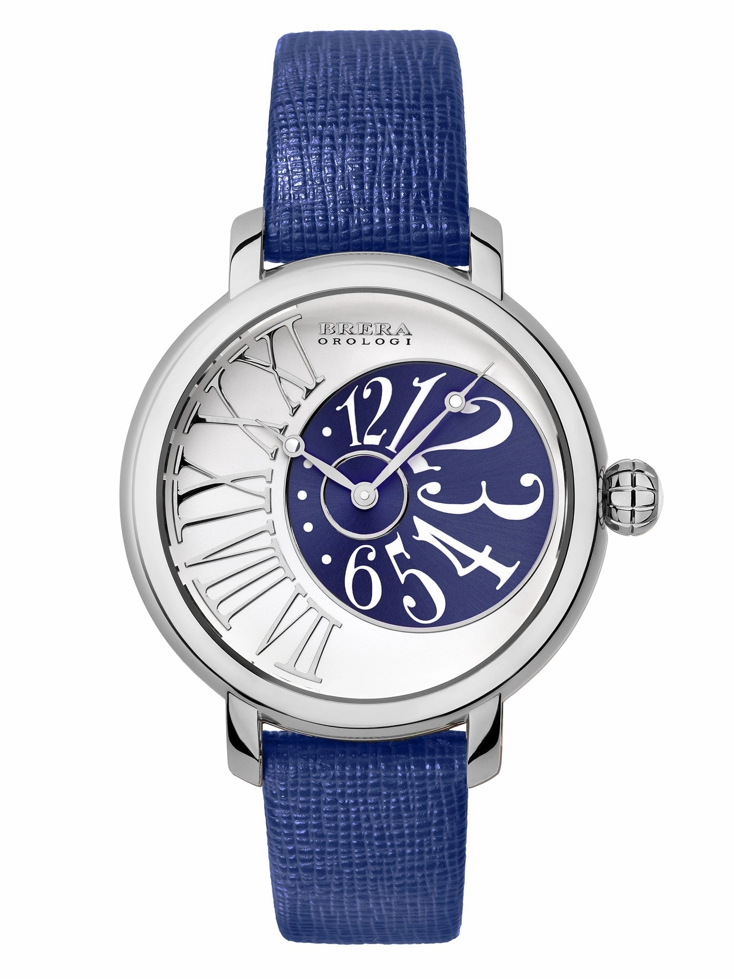 Brera Orologi "Valentina Elegant" BRVAEL3801 Silver/Blue Women's Watch