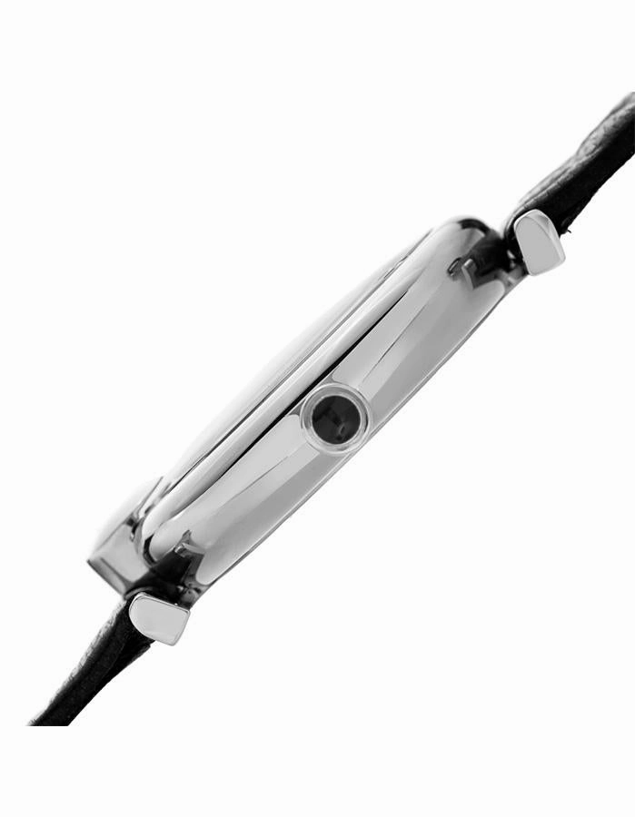 Bruno Magli Womens Miranda Stainless Steel Heritage - Mother of Pearl - Black