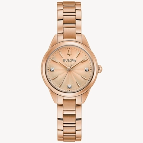 BULOVA Ladies Quartz Sutton Dress/Classic 97P151