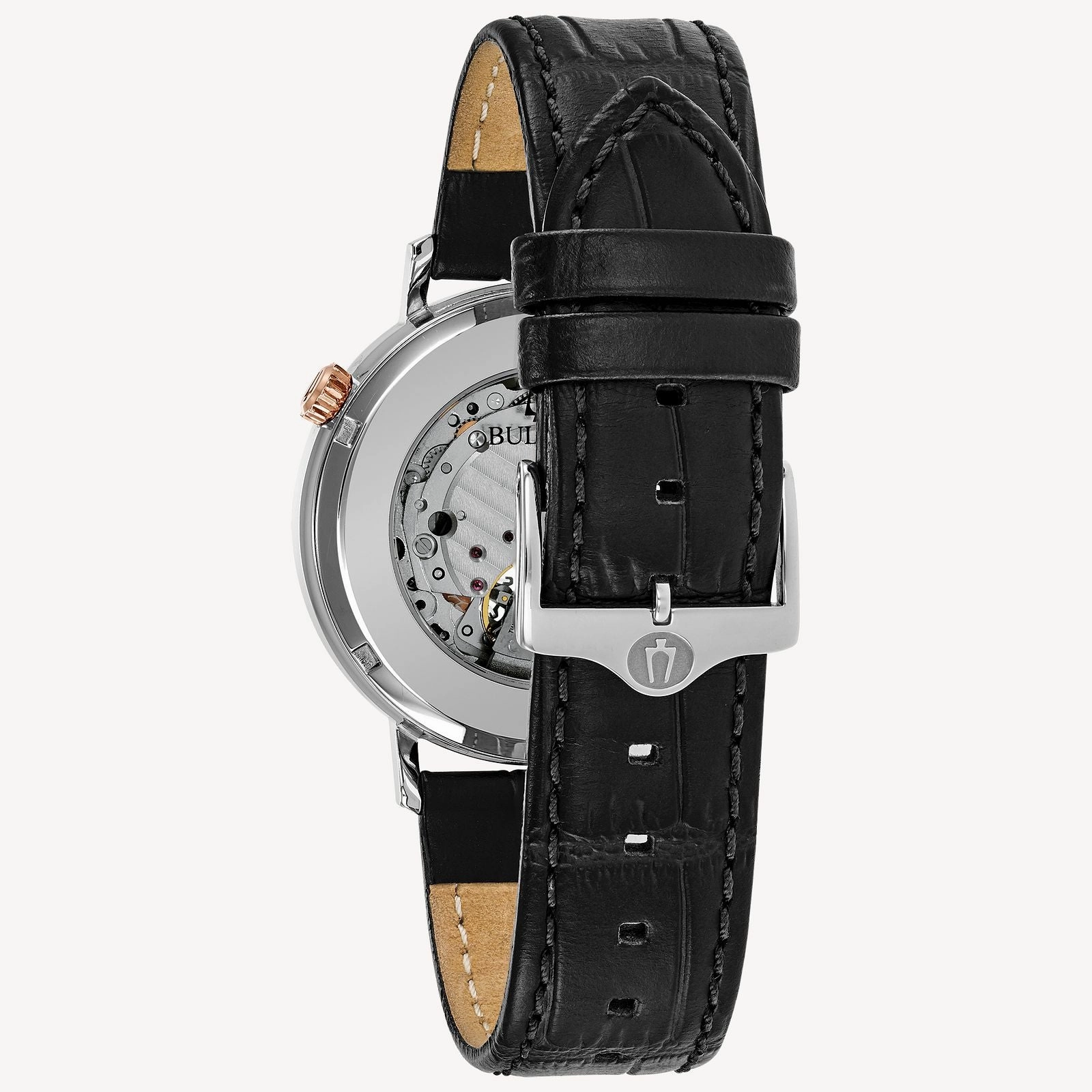 BULOVA Mens Automatic Aerojet Classic 98A187