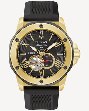 BULOVA Mens Automatic Series A Marine Star 98A272