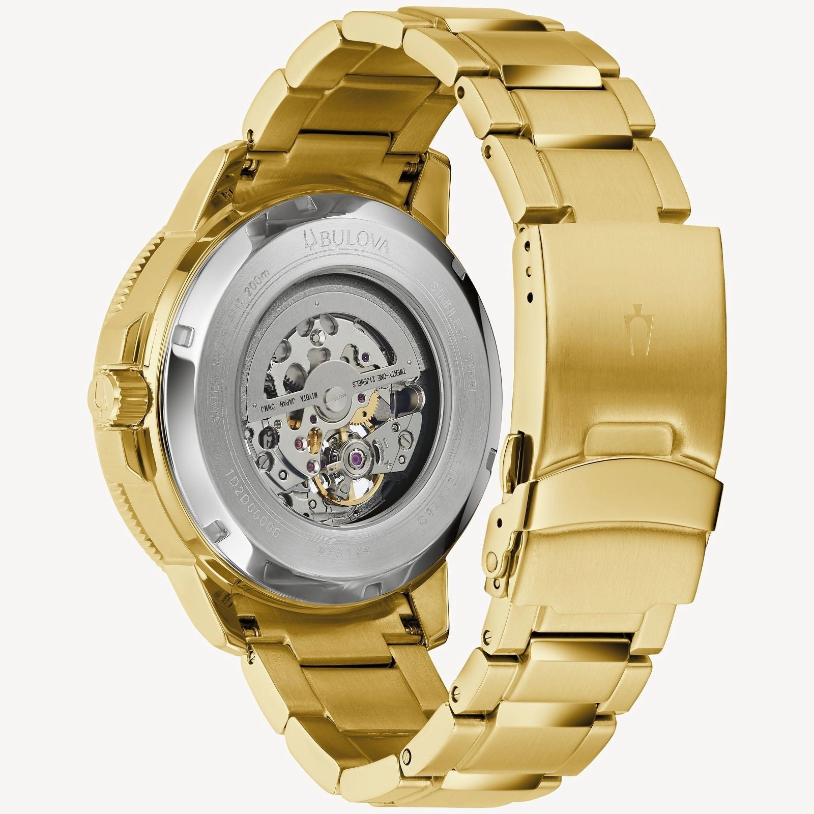 BULOVA Mens Automatic Series C Marine Star 97A174