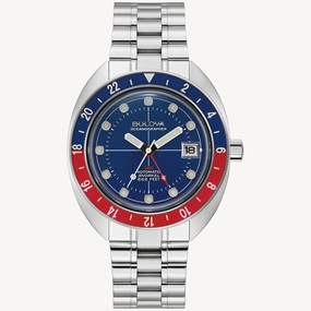 BULOVA Mens Automatic Snorkel Oceanographer 96B405