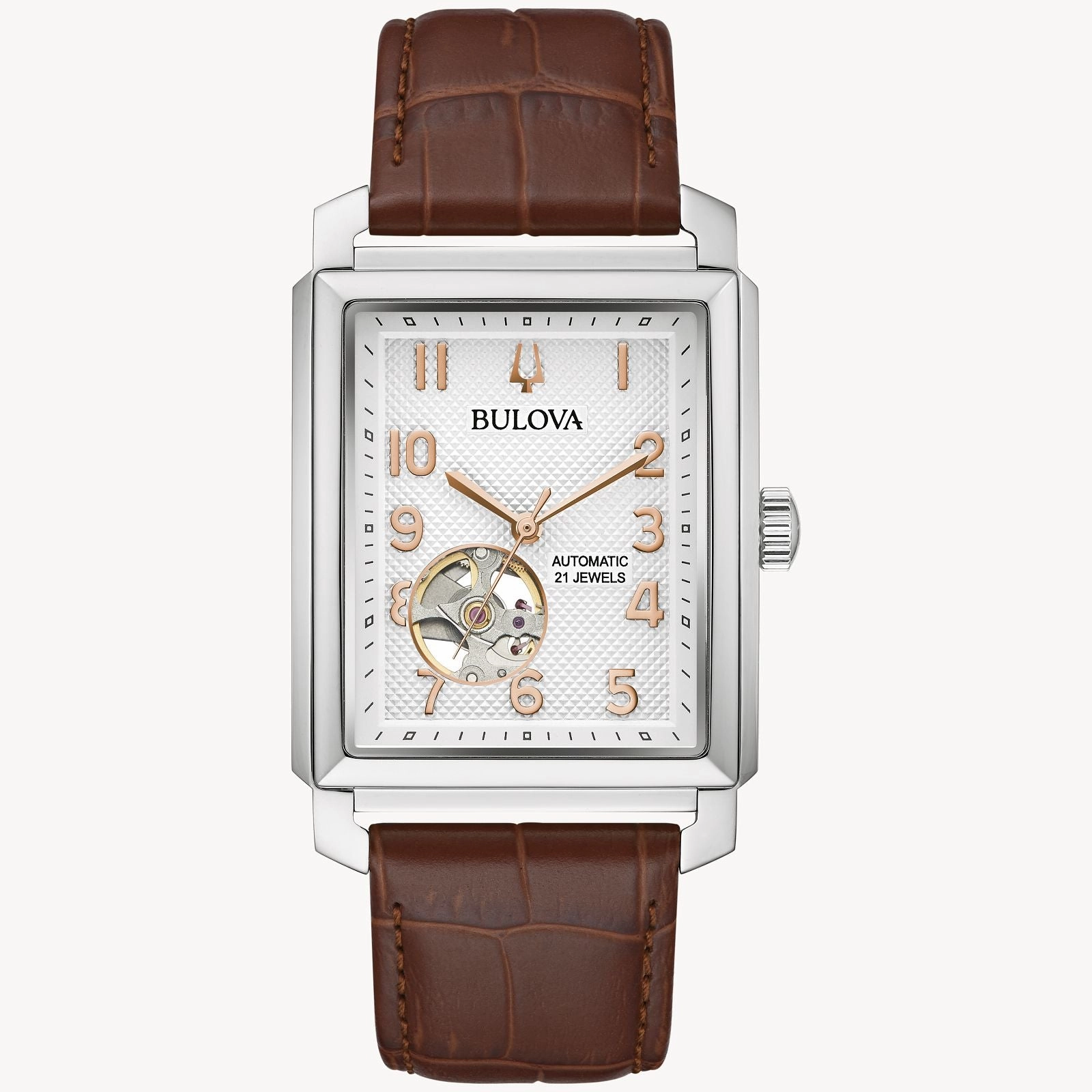 BULOVA Mens Automatic Sutton Dress/Classic 96A268