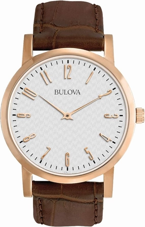 BULOVA Mens Quartz Classic Dress/Classic 97A106