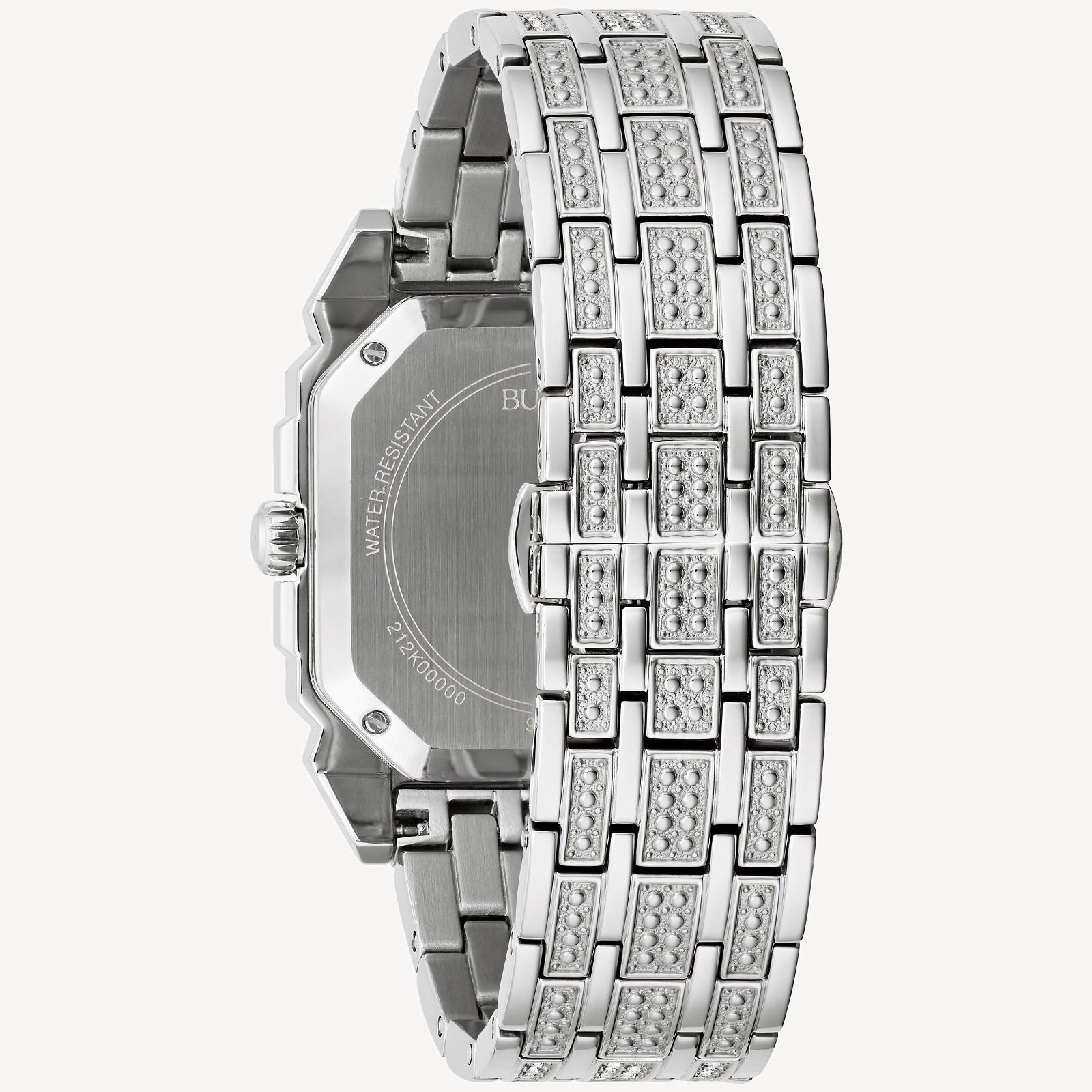 BULOVA Mens Quartz Octava Dress/Classic Crystal 96A285