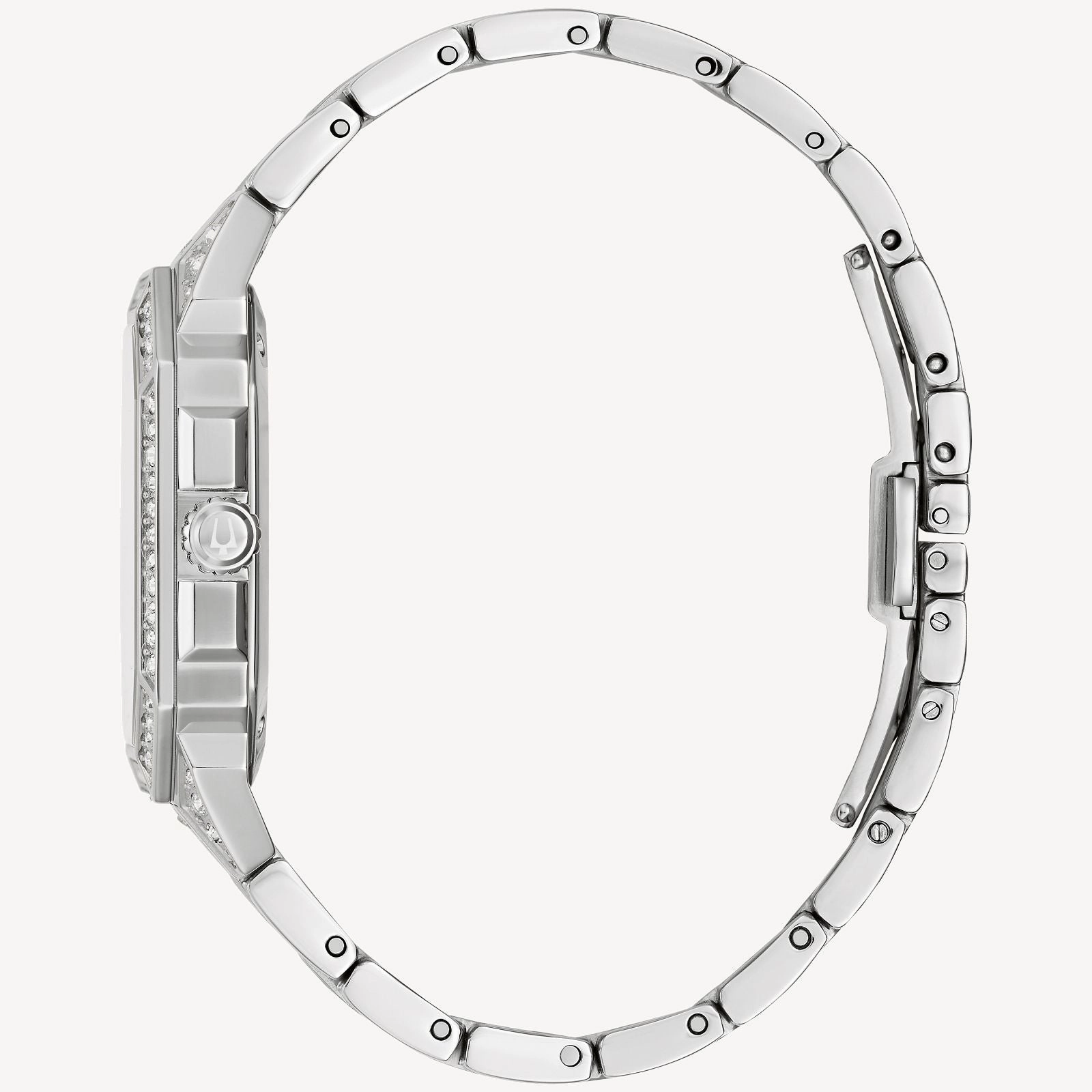 BULOVA Mens Quartz Octava Dress/Classic Crystal 96A285