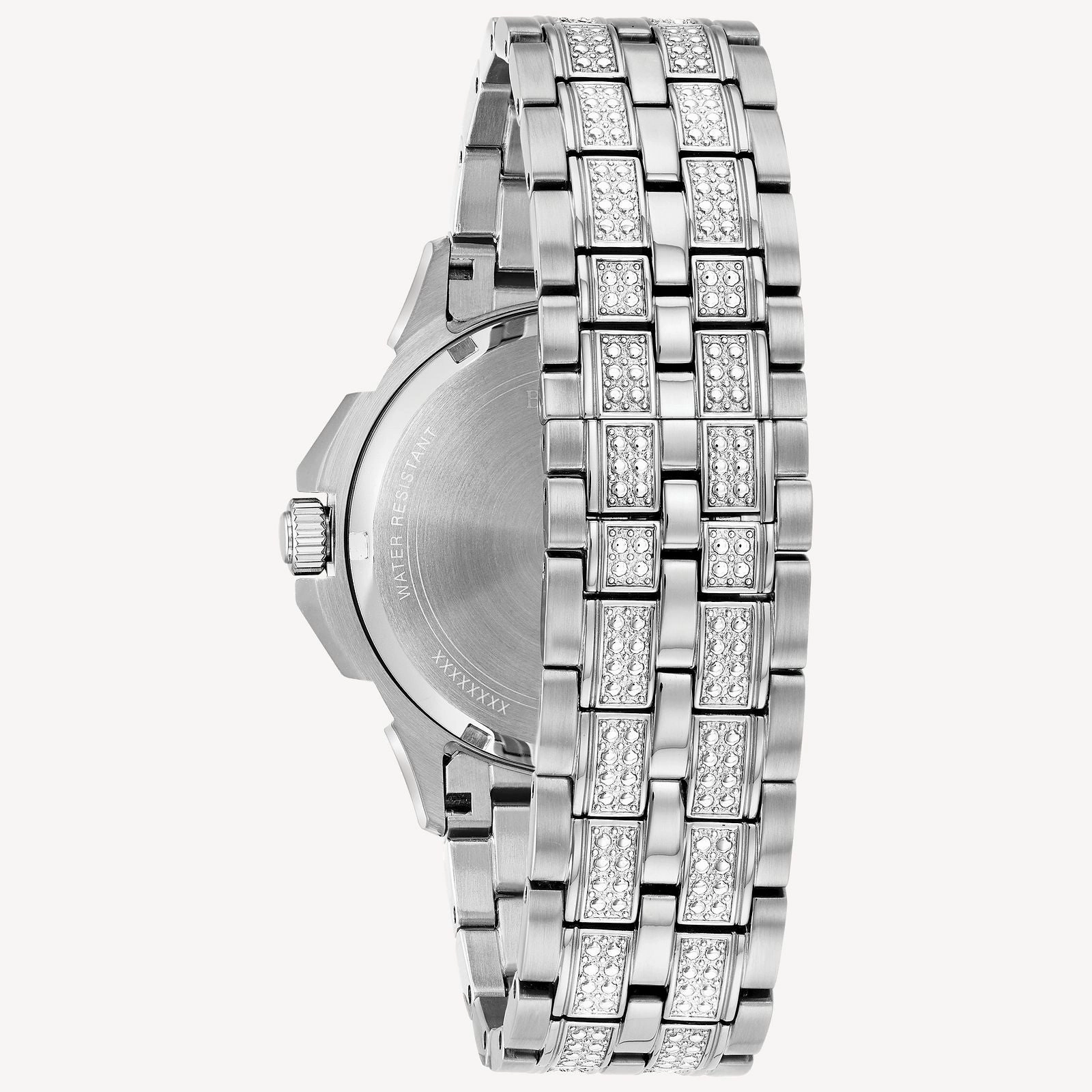 BULOVA Mens Quartz Octava Dress/Classic Crystal 96C134