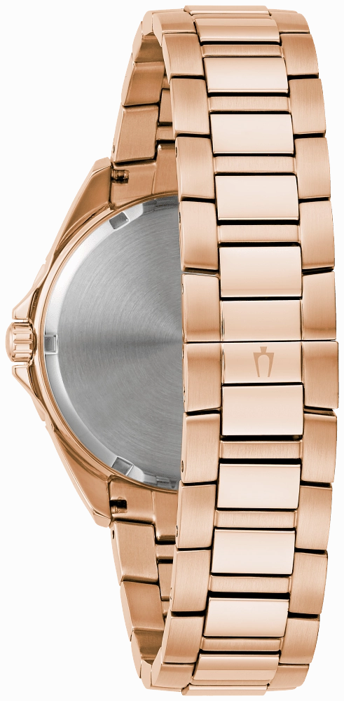 BULOVA Mens Quartz Phantom Dress/Classic Crystal 97A180