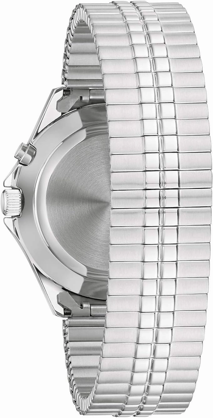 BULOVA Mens Quartz with Light Up Traditional Classic 43C124
