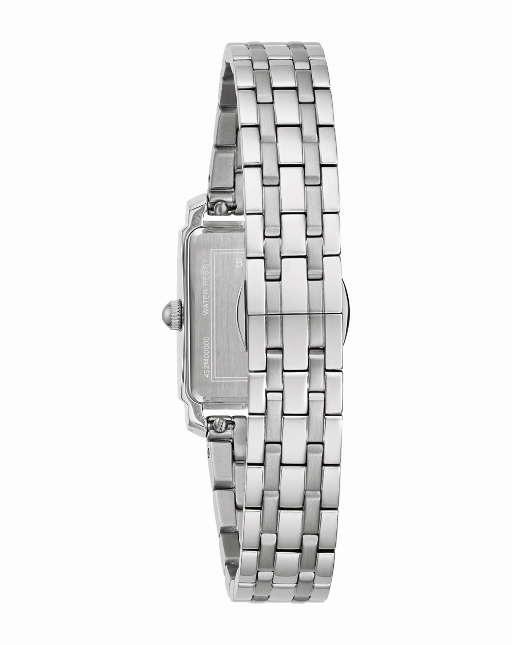 Bulova Sutton Grey Dial Stainless Steel Watch 96P252