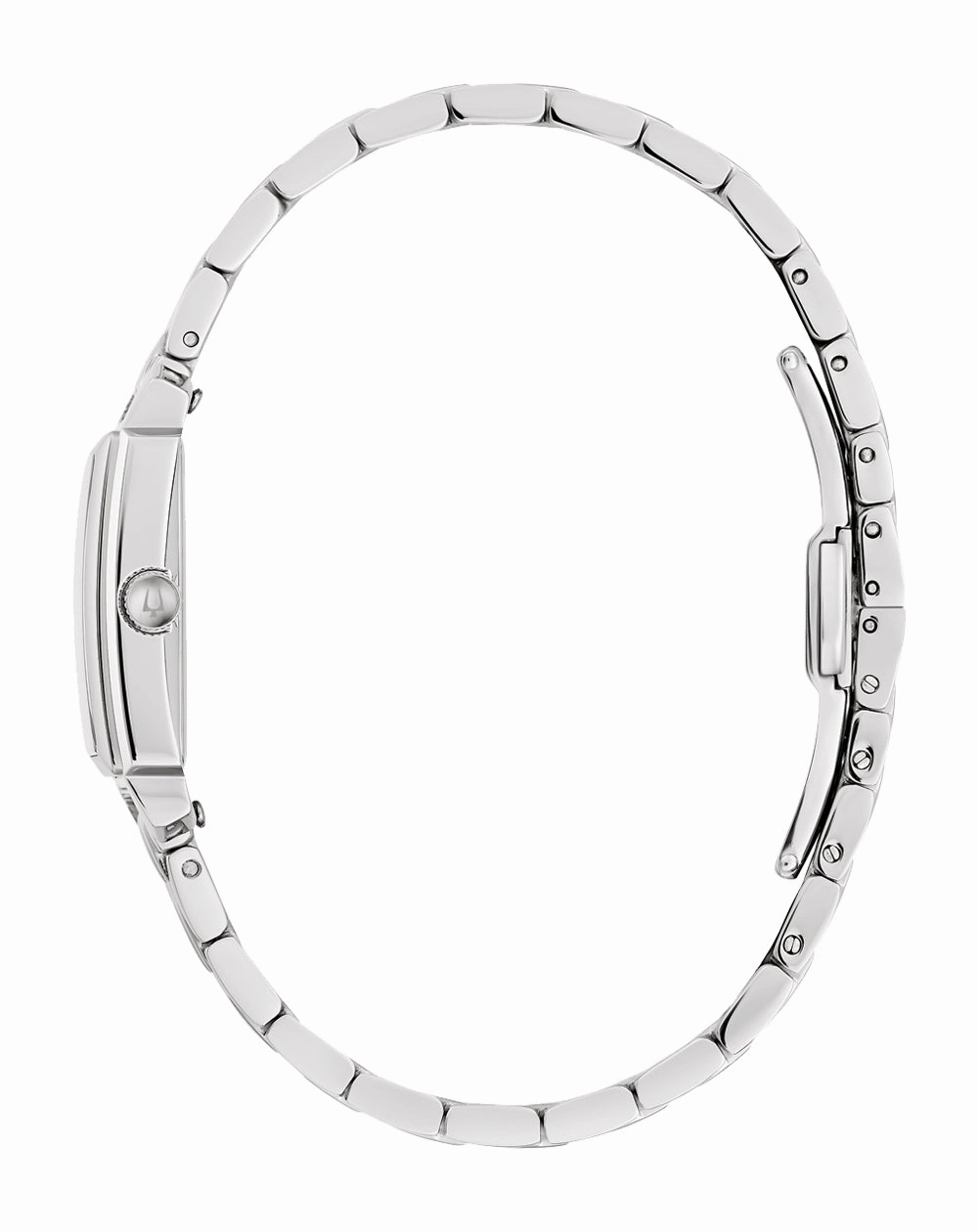 Bulova Sutton Grey Dial Stainless Steel Watch 96P252