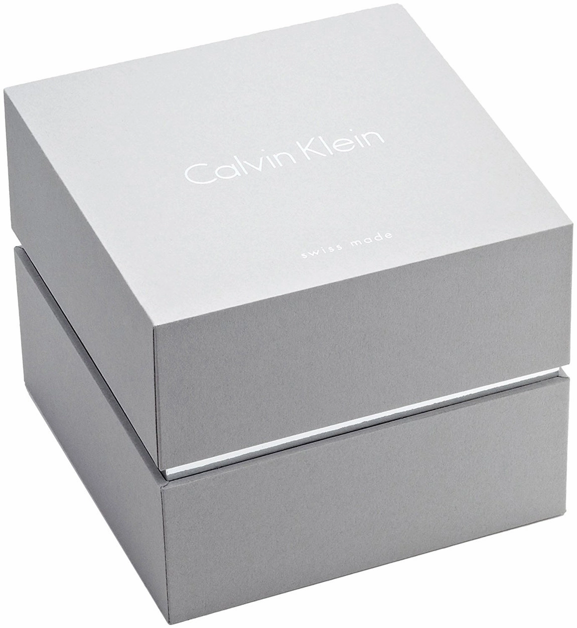 Calvin Klein Eager Chronograph Black Nylon Strap Black and Silver Dial Quartz Mens Watch K4B371B3